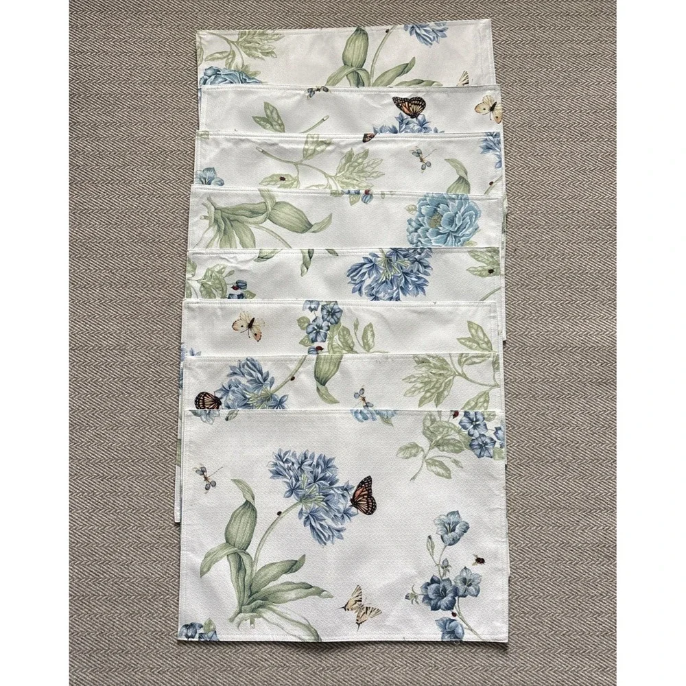 LENOX Butterfly Meadow Blue Placemats  13